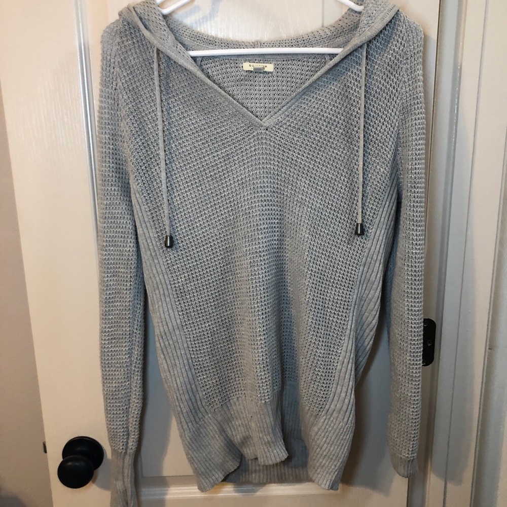 Sonoma knitted sweater with hoodie